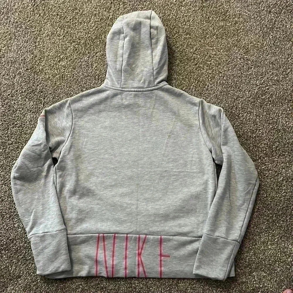 Women’s nike dri-fit hooded sweatshirt. Read description Size medium - Picture 3 of 7